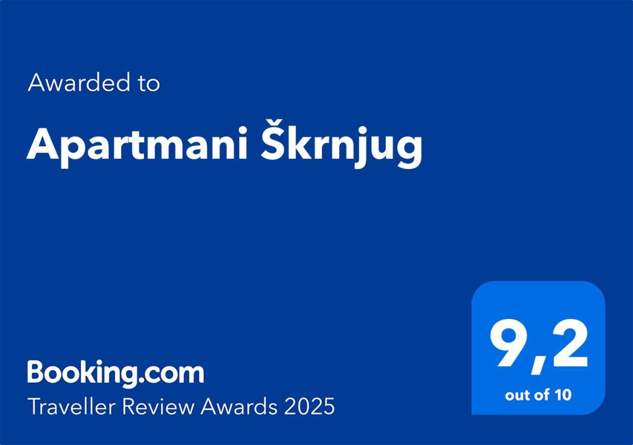 Apartmani Skrnjug Brzac Exteriér fotografie